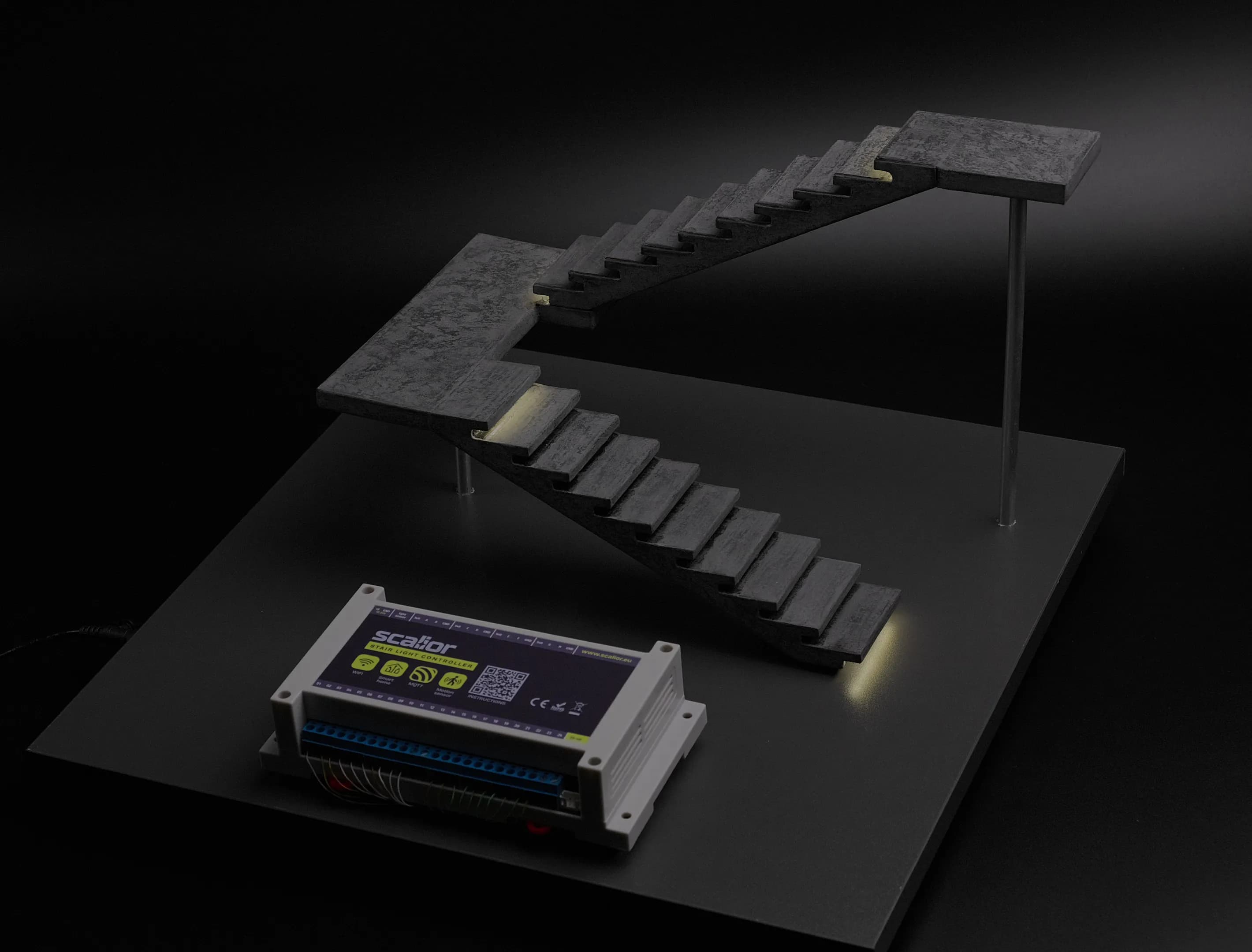Scalior stair light controller demonstration